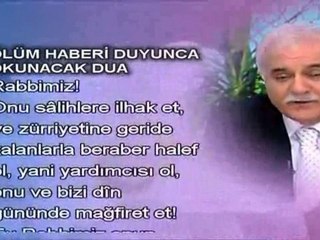 Ölüm haberi duyunca okunacak dua - NihatHatipoglu.Org