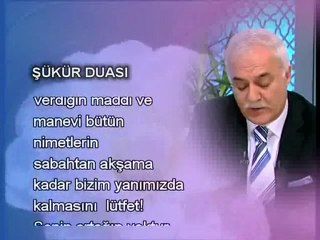 Şükür Duası - NihatHatipoglu.Org