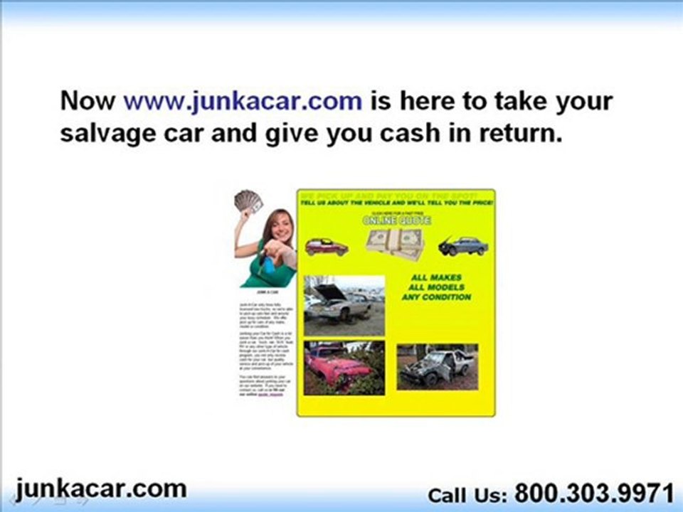 Get Best Price For Your Salvage Car