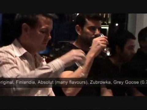 Bacchus Corner - Vodka Blind Tasting