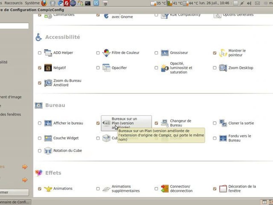 Tutoriel vidéo : Des effets de folie avec Compiz Fusion