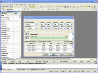 How to load historical data into Forex Tester 2