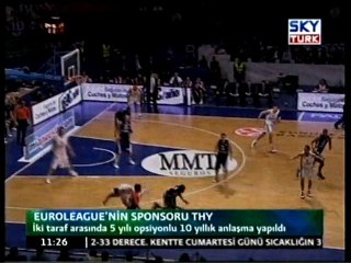 Euroleague'nin Sponsoru THY