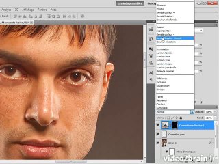 Photoshop CS5 Retouche Mâle :  Éclaircir le fond d'un oeil