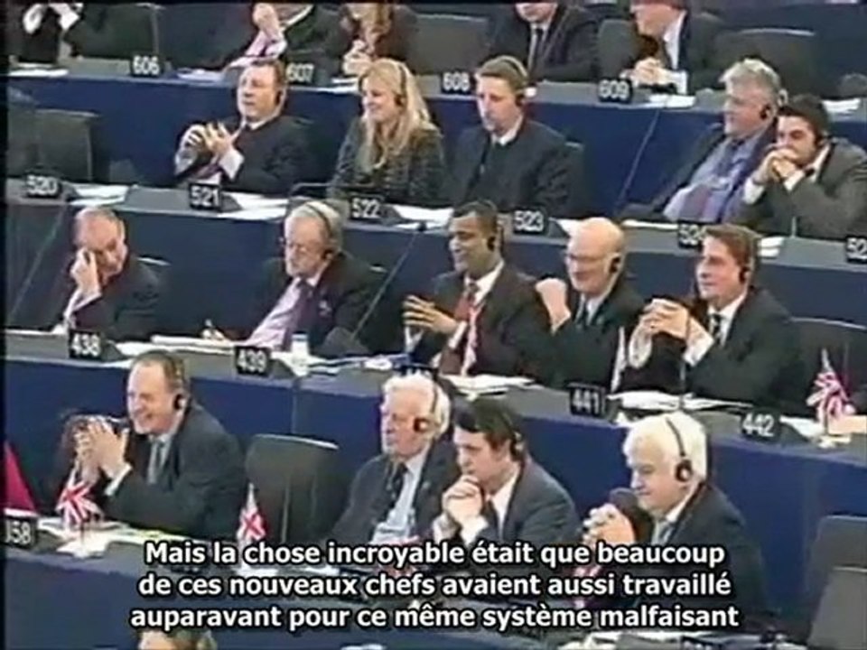 1 DEPUTE EUROPEEN prévient,  NOUVEL ORDRE MONDIAL sur L'EU