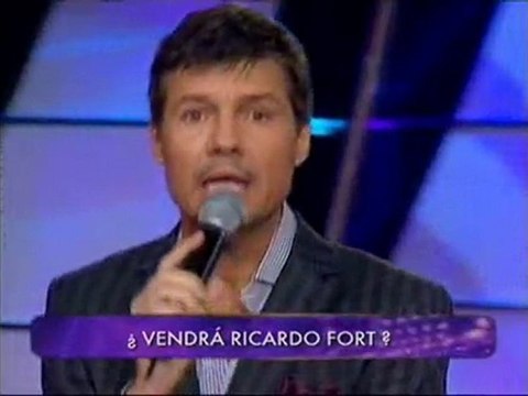 Exitoina.com - Tinelli habla de Fort