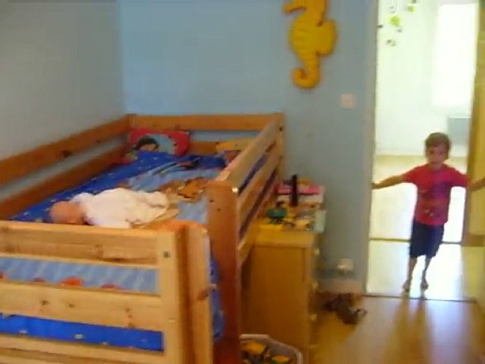 les nouvelles chambres des enfants