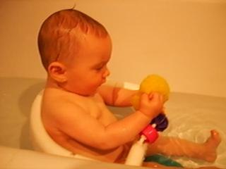 dans le bain le 16.07.06