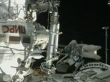 Russia astronauts undertake ISS spacewalk