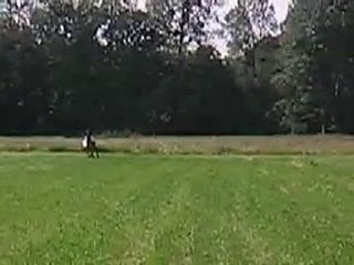 Mwa et oscar au galop