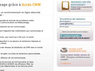 CNW - services de distribution de communiqués et de ...