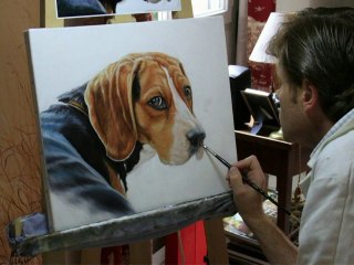 Diego - huile sur Toile 2010