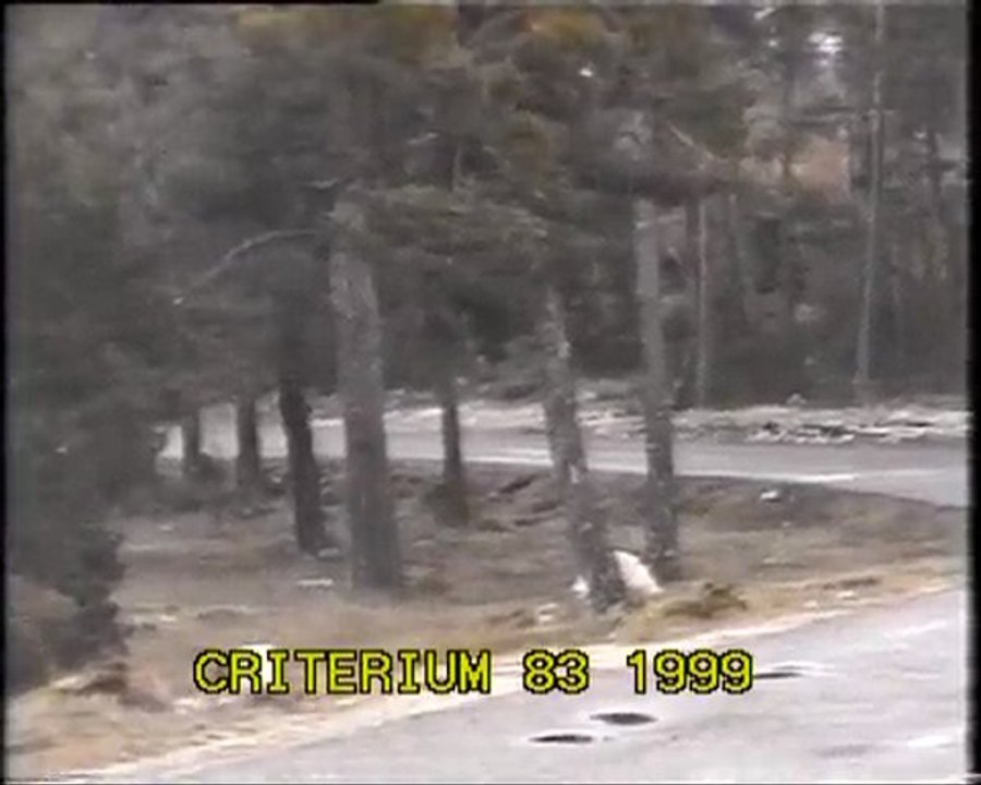 Rallye du criterium 83 205 maxi 98