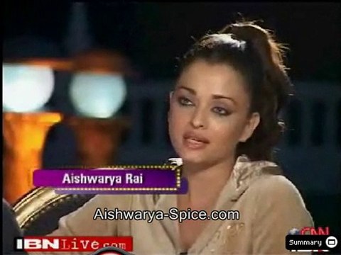 Aishwarya Rai Bachchan - IBN Interview 2009 Part2
