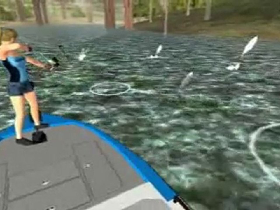 Shimano Xtreme Fishing Trailer Wii