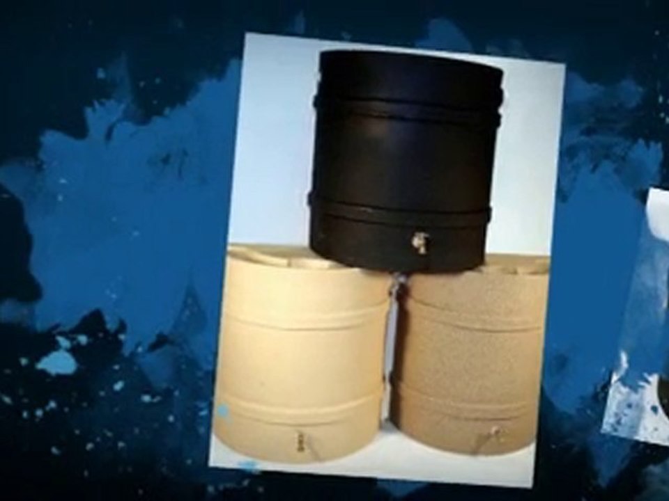 38 Gallon Rain Barrel