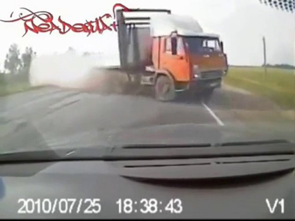Enorme crash en Russie