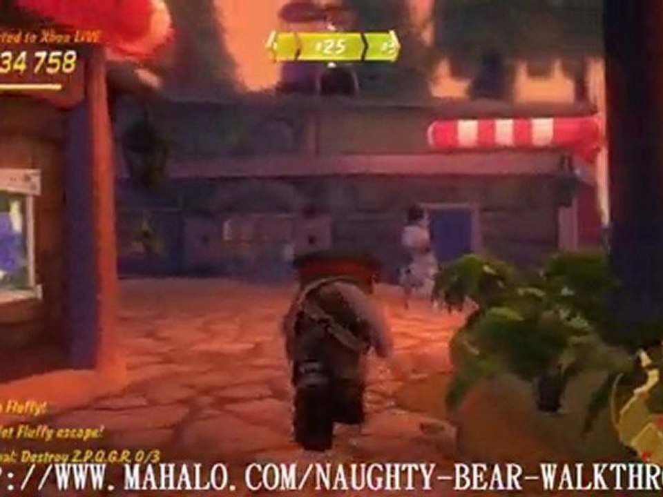 Naughty Bear Walkthrough - Episode 6-4