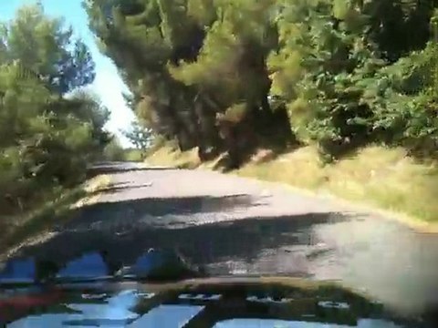 Camera embarquée montée historique de Vinsobres 2010 (1°)