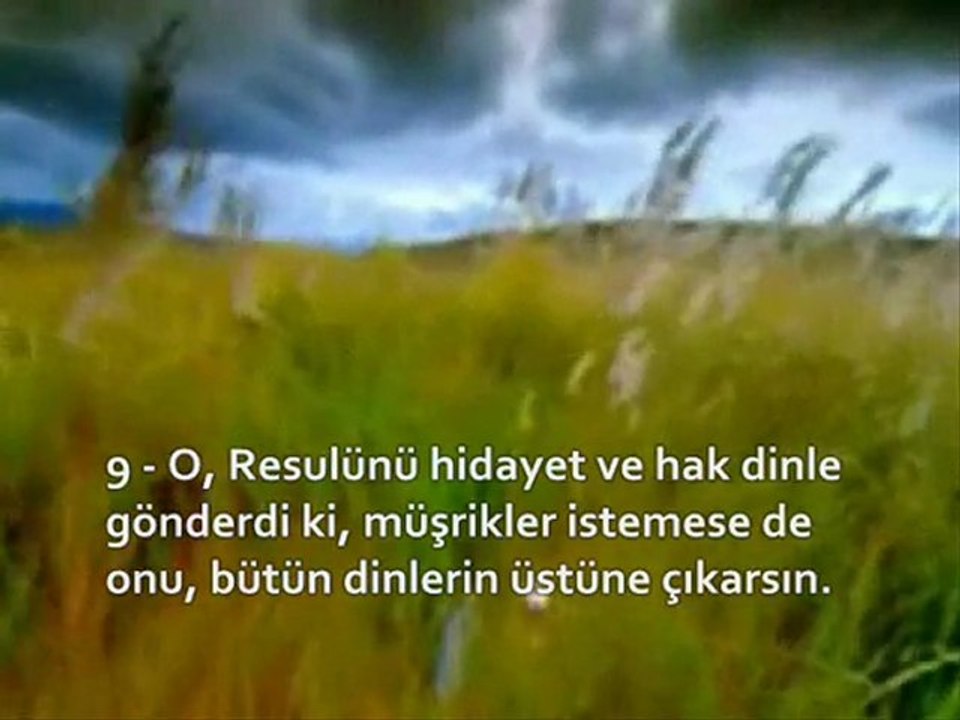 KUR'ANI KERİM-Saf Suresi Ahmed El Acmi