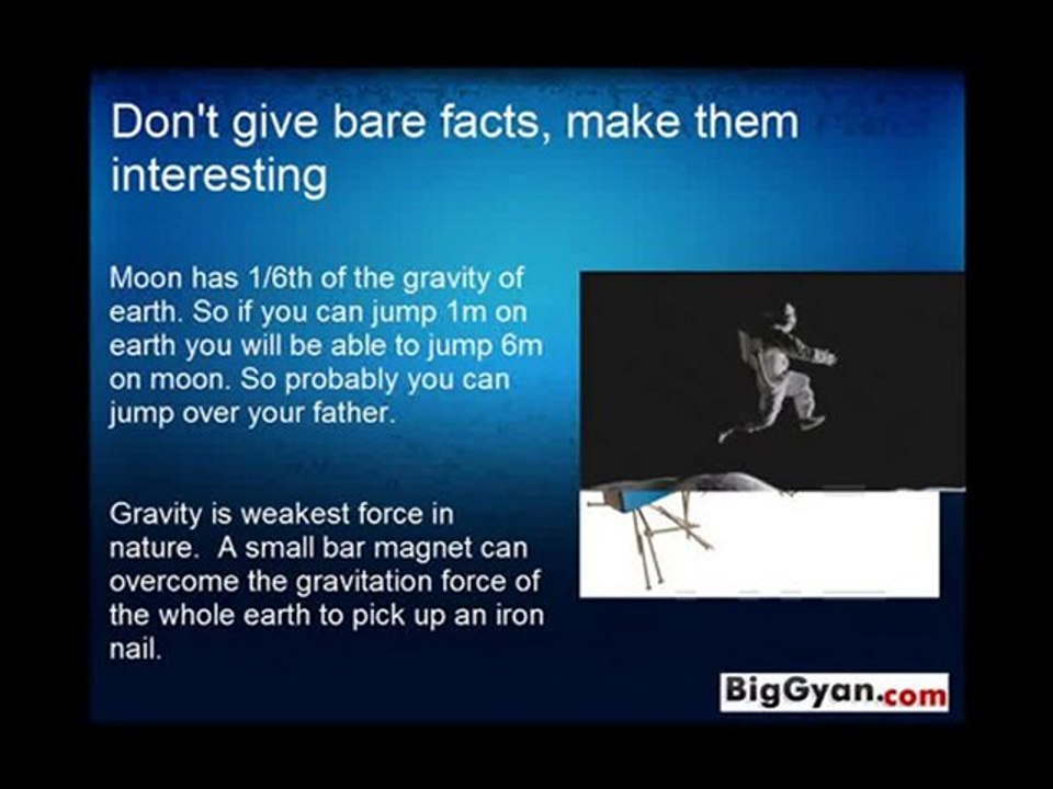 Don't give bare facts - Teach like Steve Jobs