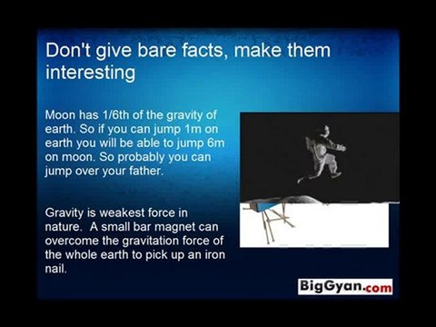 Don't give bare facts - Teach like Steve Jobs