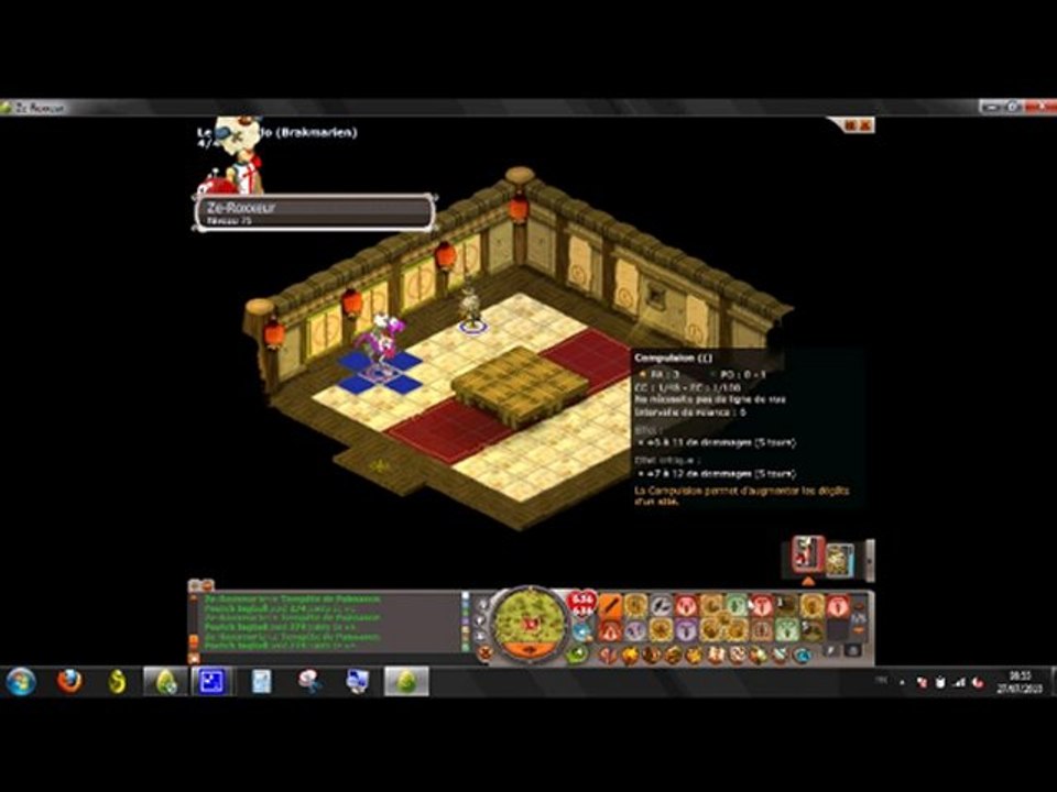 Présentation Ze-roxxeur (Hel munster) iop feu niveau 75.