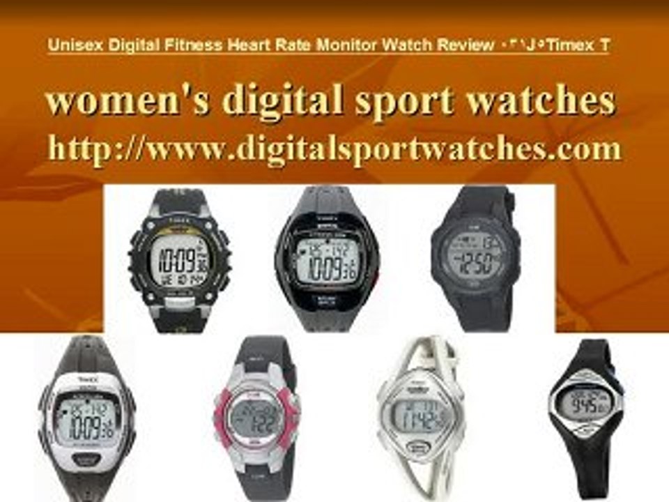 Timex T5J031 Unisex Digital Fitness Heart Rate