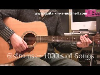 How To Strum Guitar - Beginner Guitar Lessons
