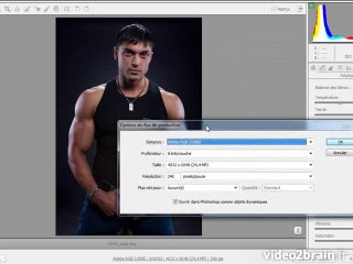 Photoshop CS5 Retouche Mâle : Travailler avec le format RAW