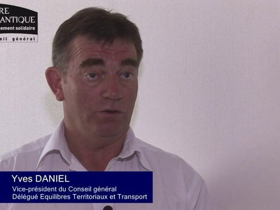 Yves Daniel, vice-président Conseil général Loire-Atlantique