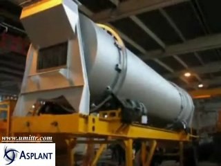 Mobile Asphalt Plant Dryer