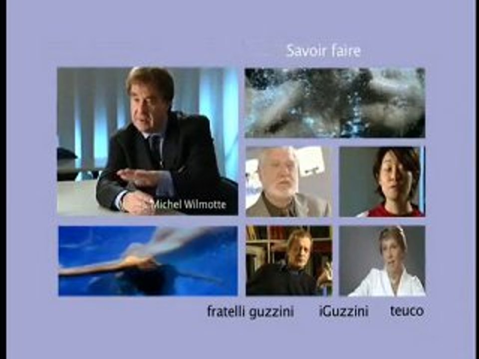 Guzzini présentation du group, partenaire salle de bain design MONTANARO