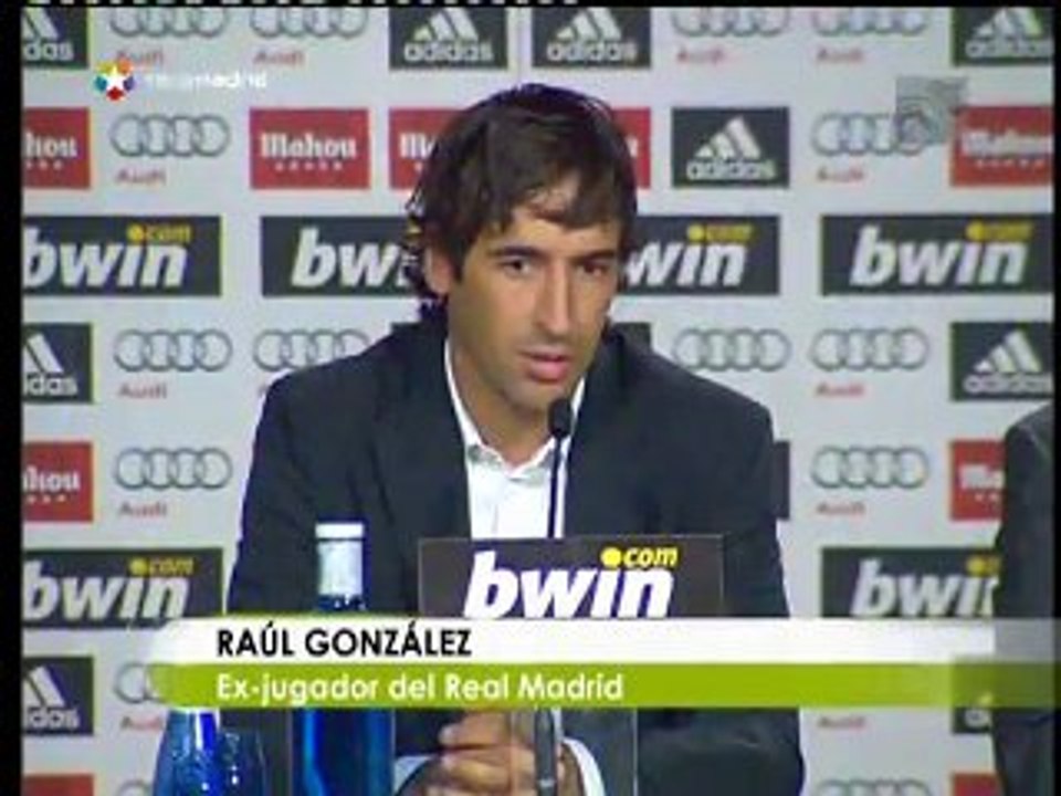 Florentino Pérez presidente despedida Raúl González Blanco Real Madrid