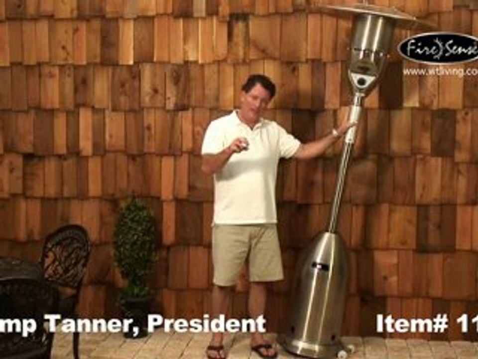 Stainless Steel Deluxe Patio Heater