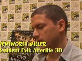 Resident Evil Cast at Comic Con 2010 Interview