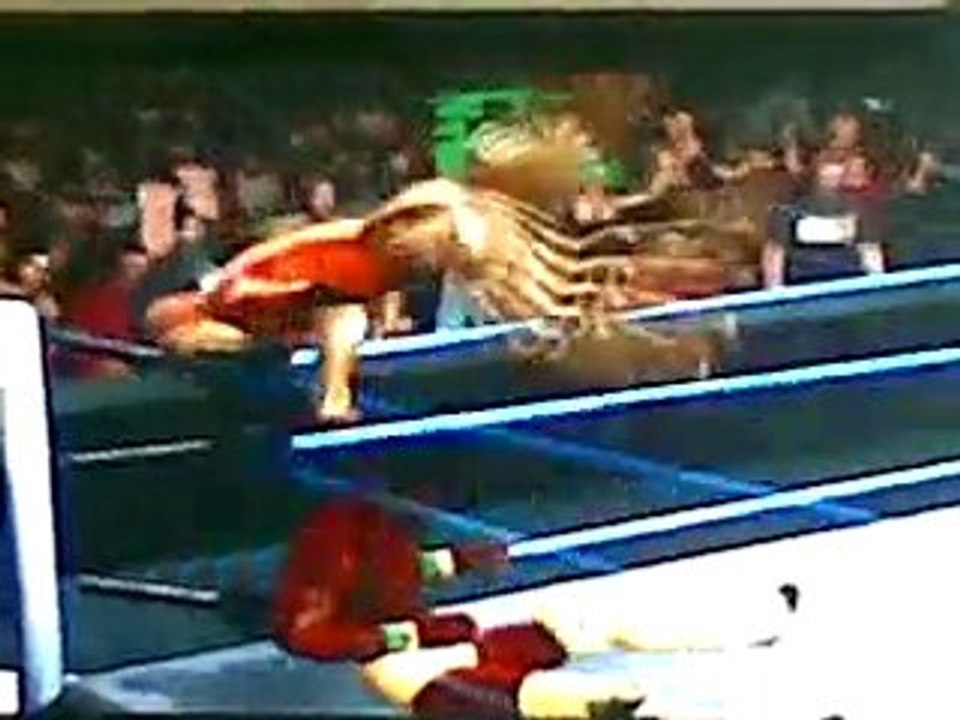 Rey Mysterio vs Kofi Kingston Table Match