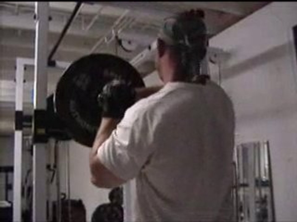 Side-to-Side Barbell Shoulder Presses