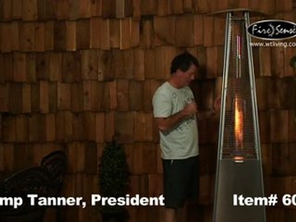 Stainless Steel Pyramid Flame Heater