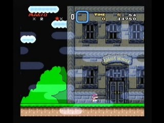 video test retro saga:saga super mario world
