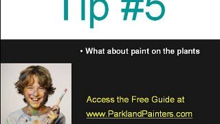 House painting company in Parkland