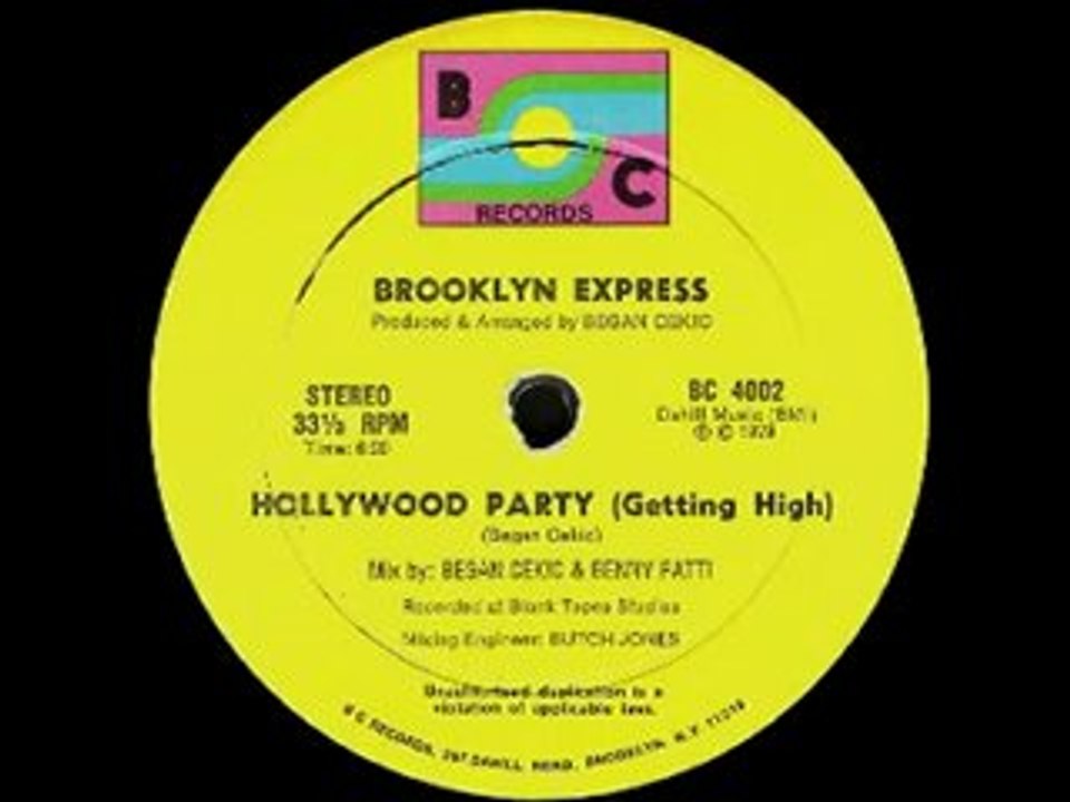 70s Disco/Funky music-Brooklyn Express-Hollywood Party 1979
