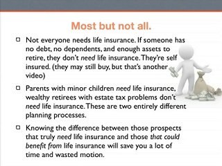 Not Knowing Who Really Needs Life Insurance