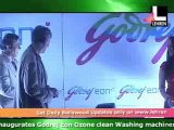 Preity Unveils Godrej Eon Washing Machine