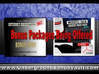 Underground Bonus Vault for Real Estate Investing Product L