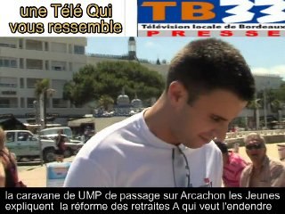 UMP de passe sur Arcachon lundi 27 Juillet 2010