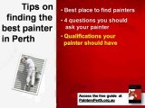 Painters Perth Tips on How to hire the Best House Painter