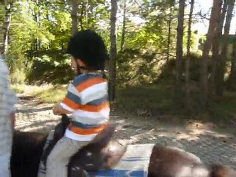 Juillet 2010 - Center Parc - Balade en poney