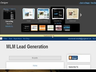Basic Blogger Training - Changing the Colours