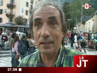 André Manoukian fait du jazz...dans les alpages (Chamonix)